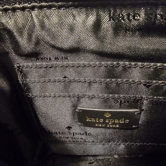 Kate Spade Chelsea The little Better Nylon Medium Wristlet Pouch Black $139 - Picture 4 of 6